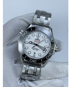 (준비완료/특급배송)NO.2755/VS공장 오메가 씨마스터 다이버300 화이트다이얼 브슬 VS8800 (최신무브업버전)