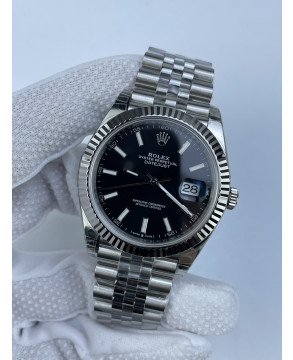 (준비완료/특급배송)NO.2877/ VS공장 롤렉스 데이저스트 41미리 블랙 바인덱스 쥬빌레 플루티드