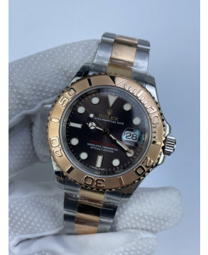 (준비완료/특급배송 할인판매)NO.3063/VS공장 요트마스터 초코 콤비 3135풀카피 클론무브