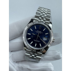 (준비완료/특급배송)NO.3584/롤렉스 데이저스트 41 블루 바 인덱스 126334 QP공장